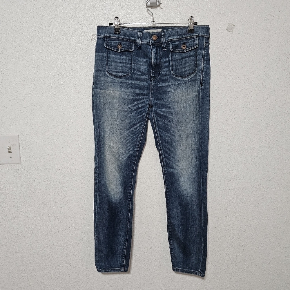 Madewell High riser crop.size 29